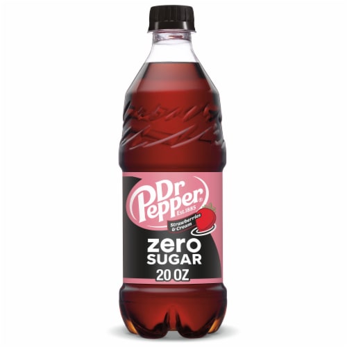Dr Pepper Strawberries & Cream Zero Sugar Soda Q7