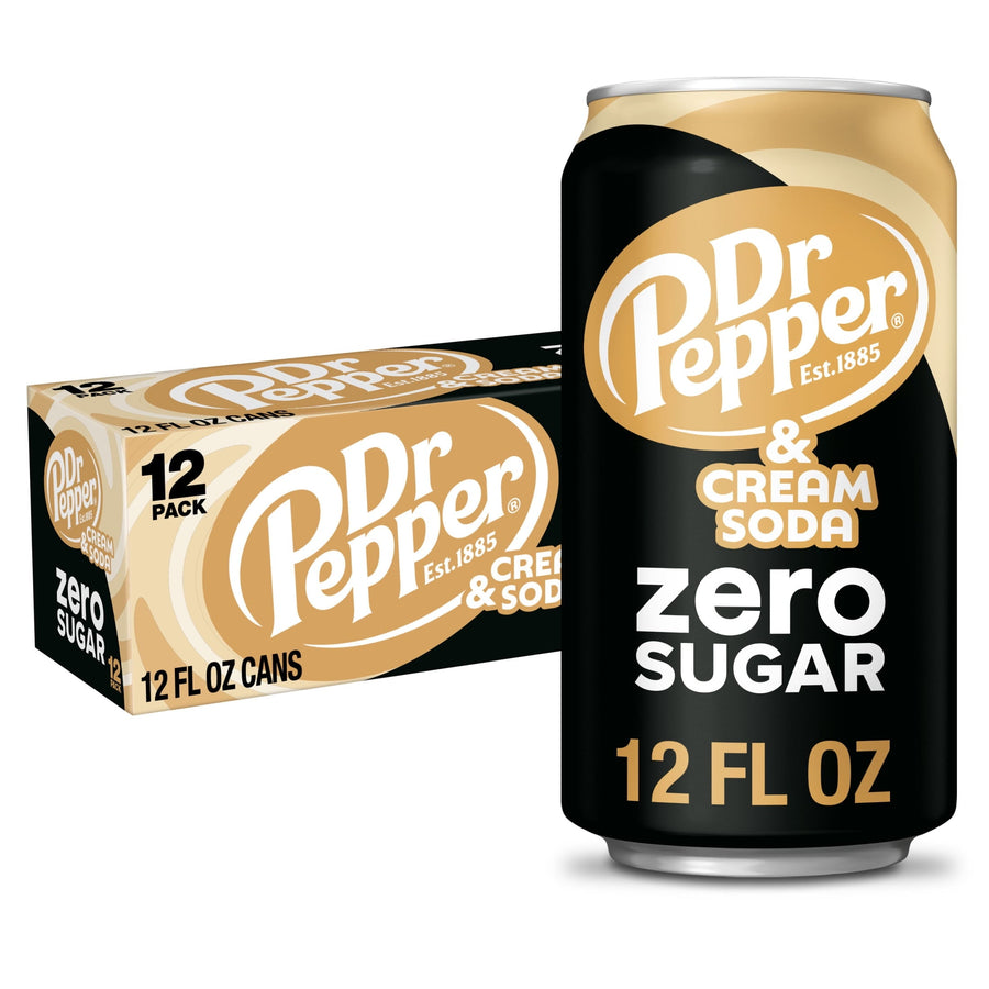 Dr Pepper & Cream Soda Zero Sugar R5