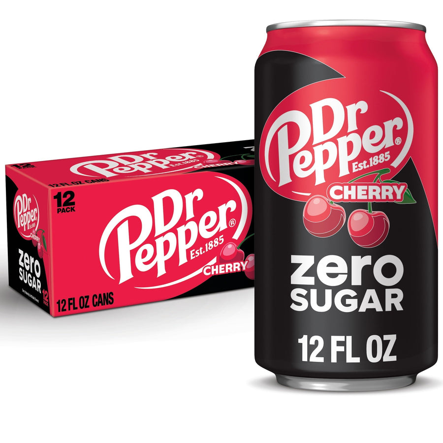Dr Pepper Cherry Zero Sugar Soda P0